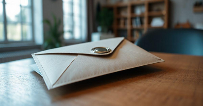 Envelope com Lacre de Segurança: Proteção Garantida