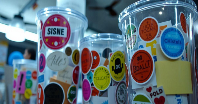 Adesivos para Embalagens Plásticas: 7 Ideias Criativas