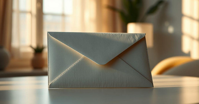 Envelope inviolável garante segurança e privacidade em suas correspondências