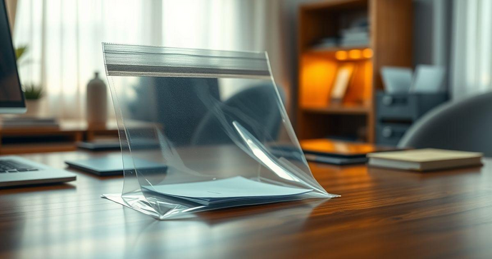 Envelope plástico para documentos: a solução ideal para organização e proteção