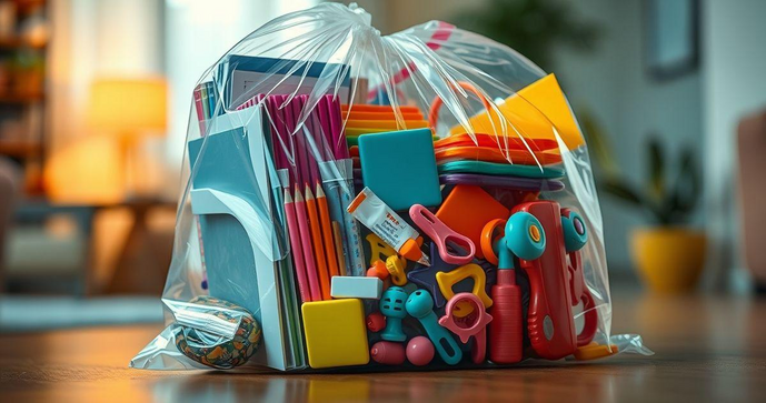 Saco plástico transparente: a solução ideal para organização e armazenamento