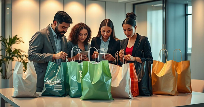 Como Escolher Sacos Plásticos Personalizados para sua Empresa