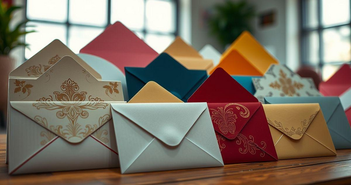 Envelopes personalizados que transformam suas comunicações em arte
